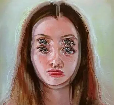 他们看到的东西都是这样的正常视力眼中的世界与近视眼眼中的世界,请